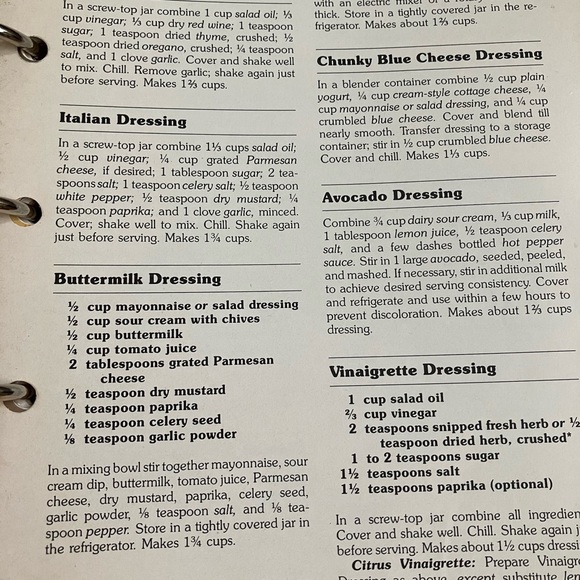 VINTAGE BETTER HOMES & GARDENS NEW COOKBOOK 1981 HARDCOVER 5 RING BINDER - Picture 11 of 17